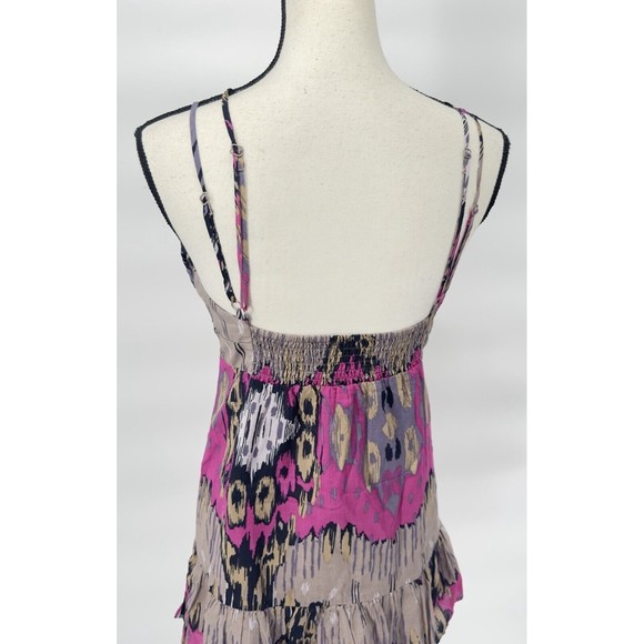 BCBG Max Azria A-Line Dress Women's Size Small Colorful Mini Dress - Picture 11 of 14